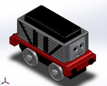 Troublesome Truck solidworks Model