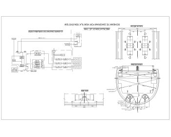 Tunnel Schematic Diagram for Ventilation System .dwg 