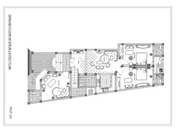 Turkish Style House Interior Layout Plan .dwg_1