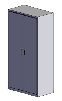 Two Door cabinet solidworks