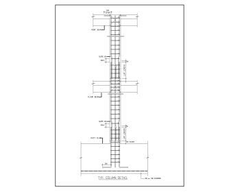 Typical Column Sectional Details .dwg