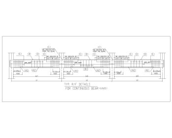 Typical Details of Continues Beam .dwg