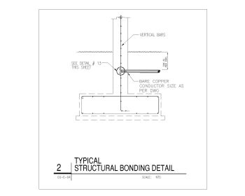 Typical Structural Bonding Detail .dwg