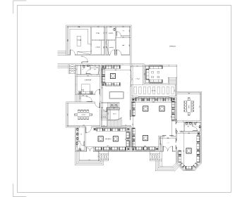 UAE Private Villa House Design Ground Floor Plan .dwg