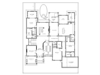 UAE Villa House Design Layout Plan .dwg_1