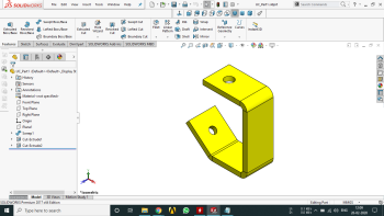 Modello CAD 3D UC_Part1.sldprt