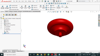Modelo CAD 3D UC_Part2.sldprt