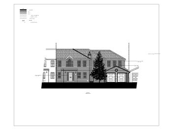 UK Villa House Design Type 3 Elevation .dwg-1