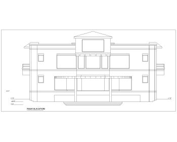 USA_2D Multistory Elevations Commercial Building .dwg-13