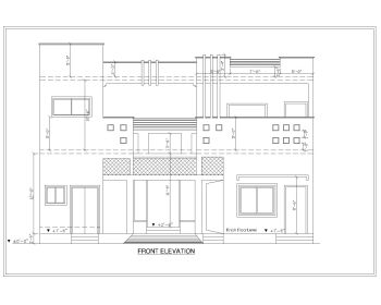 USA_2D Multistory Elevations Commercial Building .dwg-18