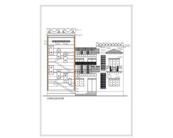 USA_2D Multistory Elevations Commercial Building .dwg-22