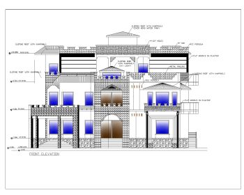 USA_2D Multistory Elevations Commercial Building .dwg-26