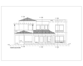 USA_2D Multistory Elevations Commercial Building .dwg-42