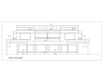 USA_2D Multistory Elevations Commercial Building .dwg-64