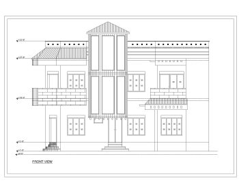 USA_2D Multistory Elevations Commercial Building .dwg-66