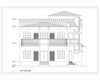 USA_2D Multistory Elevations Commercial Building .dwg-67