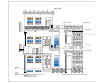 USA_2D Multistory Elevations Commercial Building .dwg-68