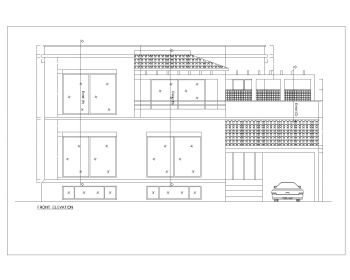 USA_2D Multistory Elevations Commercial Building .dwg-76