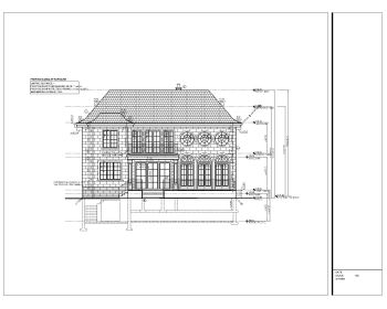 USA-Villa House Design Elevation .dwg_4