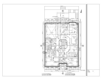 USA-Villa House Design 2nd Floor Plan .dwg