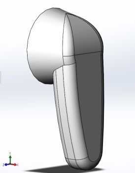 Upper Arm Solidworks model