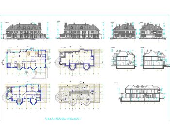 Villas Design for Two Levels_2. dwg