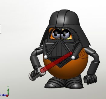 Vader Tader solidworks