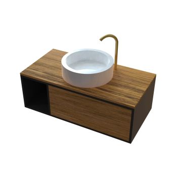 Vanity wash basin sldprt model