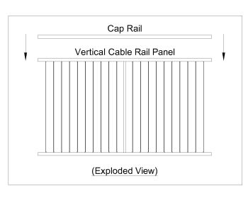 Vertical Cable Rail Panel .dwg-1