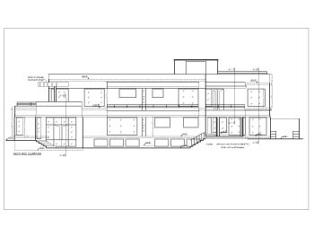 Villa House Design Elevation .dwg_3