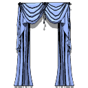 Violet curtains(245) skp