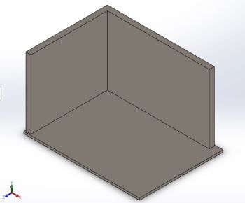 Wall Solidworks model