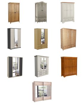 Wardrobe collection 3DS Max & FBX models