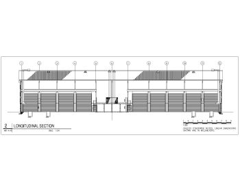 Ware House with 9-Bay Garage Design Complete Drawings .dwg_5