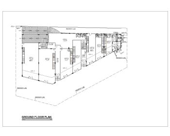 Water Supply House Design Ground Floor Plan .dwg