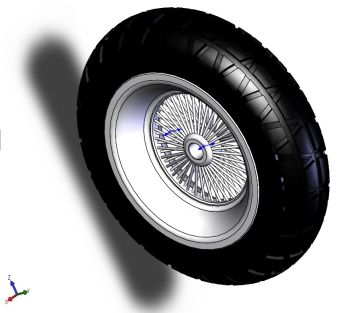 Wheel Assembly solidworks