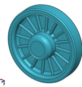 Wheel Solidworks model