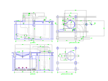 White Water Silo Civil Guide Layout .dwg drawing