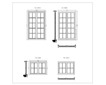 Windows Details with Plan & elevations .dwg-2