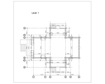 Wooden Structure Church Complete Set Drawing .dwg_6