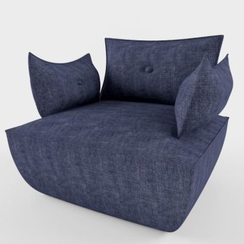 Furniture armchair (3ds Max 2019)