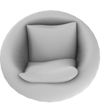 扶手椅3D模型.3DM格式