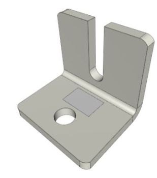 Fichier 3D Autocad simple support