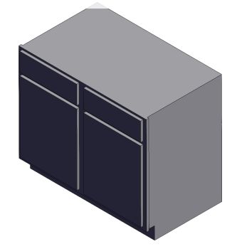  Base cabinet solidworks part