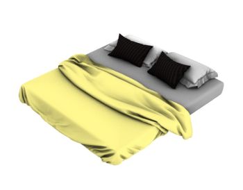 luxury bed mattress 3d model .3dm fromat