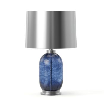 blue_and_metal_table_lamp 3d drawing.