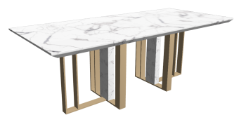 White marble table sketchp