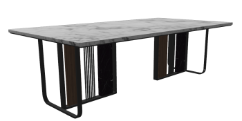 Marble kitchen table sketchup