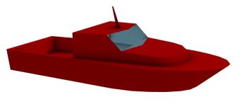Boat 3d model .3dm format