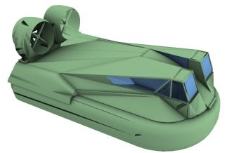 hover Boat 3d model .3dm format